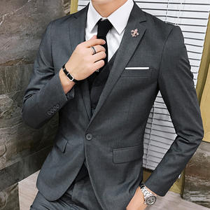 韓国ミニ2.4cmボートアンカーデザインミニマリストラインストーンブローチピン男性2025人格男性用ボートアンカーブローチ - Product Image 2