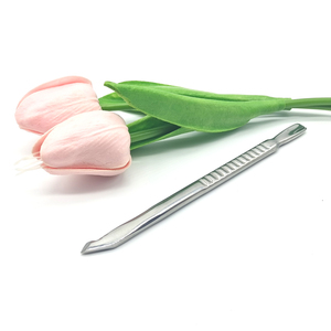 Meilleure qualité avec <span class=keywords><strong>prix</strong></span> d'usine poussoir à ongles à double extrémité 100% dissolvant de cuticules en acier inoxydable Offre Spéciale et populaire - Product Image 3