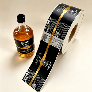 Etiquetas Adhesivas <span class=keywords><strong>de</strong></span> Vinilo con Lámina Dorada Personalizadas, Etiqueta Impresa con Logotipo Personalizado a Prueba <span class=keywords><strong>de</strong></span> Agua <span class=keywords><strong>para</strong></span> Frascos <span class=keywords><strong>de</strong></span> Cosméticos y <span class=keywords><strong>Miel</strong></span> - Product Image 6
