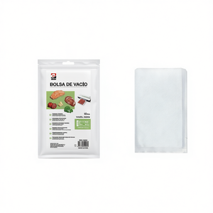 Erpsl <b>Vacuum</b> Food Storage <b>Bags</b> 15x25cm 10Pcs Textured For Freshness Preservation - Product Image 2