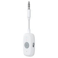 Mini Portabel 2-in-1 untuk Pemancar Penerima Adaptor Audio AUX 3.5mm untuk Pesawat TV Headphone Speaker