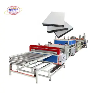 Pp Hollow Plastic Formwork Template Board Extrusion Line