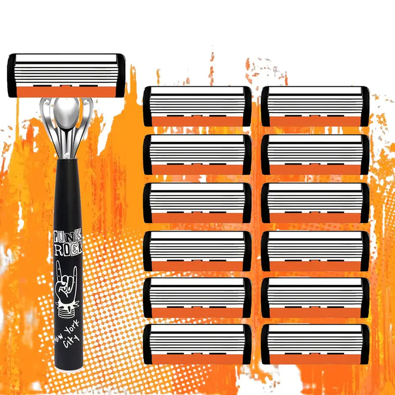 1 tool holder, 12 blades