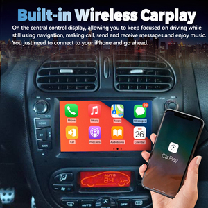 Pour Peugeot 206 206CC 206SW 1998-2016 Citroën <span class=keywords><strong>C2</strong></span> 2004-2008 <span class=keywords><strong>Autoradio</strong></span> Android 14 Écran CarPlay Lecteur Vidéo Stéréo GPS Navi - Product Image 2