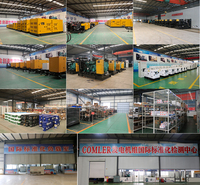 Générateur diesel Shangchai de type ouvert 50 kW 60 kVA 80 kW 100 kVA 125 kW 150 kVA 50/60 Hz Alimentation de secours