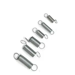 Small stainless steel tension Spring With Side ears