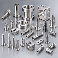 Pièces usinées CNC de précision sur mesure, arbres, brides, bagues, raccords en acier inoxydable et aluminium, fournisseur de services OEM