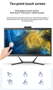 PC todo en uno con pantalla táctil de 21.5 pulgadas OEM/ODM/OBM, 16 GB, SSD de 512 GB, procesador Core i5 <span class=keywords><strong>9500</strong></span>, computadora de escritorio todo en uno. - Product Image 3