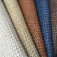 Tissu uni respirant et résistant à l'eau en PP tricoté, design 2024, pour sacs, chaussures, textiles de maison, accessoires de rembourrage
