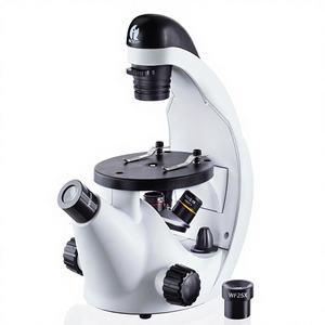 Kit de <span class=keywords><strong>microscope</strong></span> inversé pour étudiants IQCrew 40X-500X avec LED, expériences, et lamelles vierges et préparées - Product Image 1