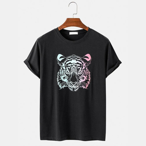 Nouveaux T-shirts en jersey pour hommes, vente en gros, 100% Coton/220g, anti-rétrécissement, col rond, respirant, séchage rapide, coupe classique, manches courtes, haute qualité - Product Image 1