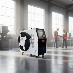 New Air Cooled Fiber Laser 700w 1350w 1750w 2000W Small Laser Welding Cutting Cleaning Machine 4-in-1 Laser - Product Image 1