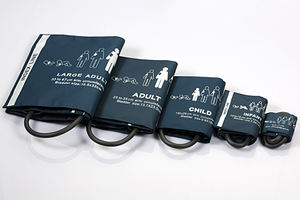 Manchette NIBP réutilisable à bas prix taille adulte 25-35cm brassard de pression artérielle matériau en nylon <span class=keywords><strong>tube</strong></span> unique avec usine de soins de vessie - Product Image 4