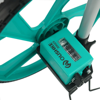 Roulette de mesure pliable de qualité industrielle OEM/ODM avec ruban à mesurer, adaptable à divers terrains, portée 0-9999m