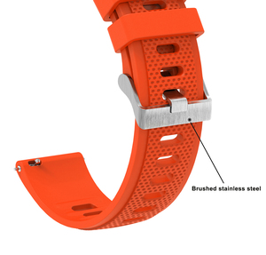 Correa de Reloj Deportiva de Silicona Resistente al Agua BEEFLYPOWER de 20 22 mm, Corte Crew Cut para <span class=keywords><strong>Huawei</strong></span> <span class=keywords><strong>Watch</strong></span> <span class=keywords><strong>3</strong></span>/Galaxy <span class=keywords><strong>Watch</strong></span> 5 4 <span class=keywords><strong>3</strong></span> - Product Image 5