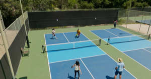 Rouleau de Pickleball Portable Facile à Installer Nouveau Matériel Pickleball Court Flooring Roll Mat Pickleball Roll Flooring - Product Image 3