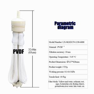 Filtre à <span class=keywords><strong>eau</strong></span> purificateur pour toute la maison SKSD159-6000L, machine à rétrolavage manuelle autonettoyante, boîtier en acier inoxydable 304, membrane UF - Product Image 3