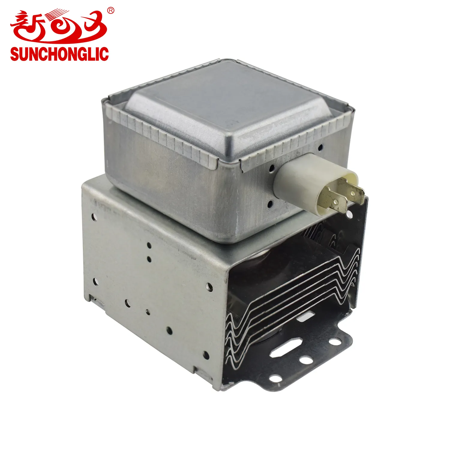 Mikrodalga fırın için Sunchonglic magnetron 6 delik 6 dilimleri magnetron mikrodalga 900w magnetron fiyat