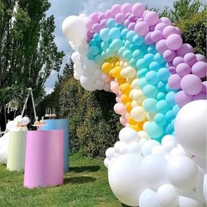 Globos de Látex Mate de 12 Pulgadas en Colores Pastel Macaron, Amarillo, Verde, Rosa, Morado, Azul, para Decoración de Fiestas - Product Image 4