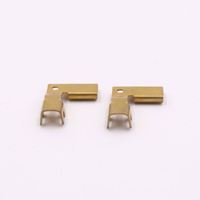 Disques de poinçonnage métalliques, ébauches personnalisées en laiton, ressort de pare-chocs, support de contact en cuivre pour produits automobiles, kit artistique, pièce