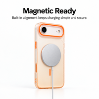 Coque de téléphone magnétique transparente dégradée tendance C0549 pour iPhone 17 Air 16 15 14 13 12 11 18 Pro Max, coque rigide antichoc