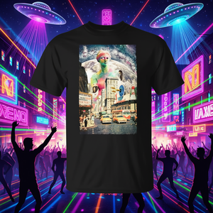 Camiseta Edm Trippy Street Ufo Dance Rave Music Festival - Product Image 3