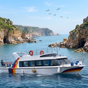 <span class=keywords><strong>Imbarcazione</strong></span> in Vetroresina ad Alta Velocità 300HP, 15,8m, Robusta e Stabile per Navigazione, Pesca, Tempo Libero e Attività Costiere - Product Image 3