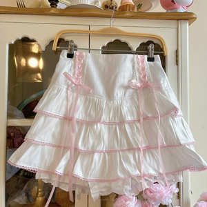 King Mcgreen Star Hot New <span class=keywords><strong>Sweet</strong></span> Lolita Tutu <span class=keywords><strong>Jupe</strong></span> pour Filles Harajuku Mignon Taille Haute Pantalon Jupes Taille Haute Doux - Product Image 5