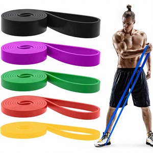 Bandes <span class=keywords><strong>de</strong></span> Résistance TPE Transfrontalières pour Yoga, Fitness, Entraînement <span class=keywords><strong>de</strong></span> Force, Remodelage Corporel et Entraînement Complet du Corps – <span class=keywords><strong>Cercle</strong></span> Élastique - Product Image 1