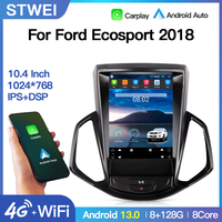 Radio Estéreo para Auto STWEI para Ford Ecosport 2018, Android 13, Reproductor Multimedia de Video, Navegación GPS, Unidad Principal, CarPlay, Pantalla Tesla