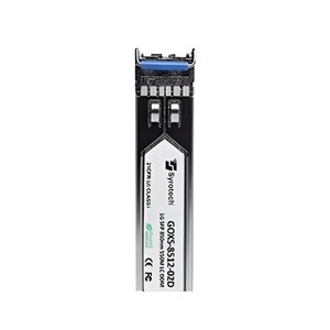 Module émetteur-récepteur optique SFP SX industriel GOXS 8512 02D IND 1.25G 850nm 550M Fibre multimode DDM Duplex LC - Product Image 1