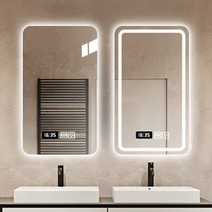 Factory Direct Sale Home Decor LED Wall Mounted Bathroom Vanity Lighted Mirror