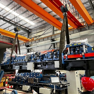 Channel <strong>Shape</strong> <strong>C</strong> Section <strong>Purlin</strong> Steel Profile Width Adjustable Framing Cold <strong>Roll</strong> Automatic Size Change <strong>Forming</strong> <strong>Machine</strong> CM250 - Product Image 3