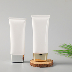 Coperchio a vite <span class=keywords><strong>del</strong></span> nastro dell'imballaggio cosmetico <span class=keywords><strong>del</strong></span> tubo molle ovale piano biodegradabile della canna di Suger per <span class=keywords><strong>l</strong></span>'imballaggio vuoto della crema di BB - Product Image 3