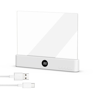 مصباح قراءة <span class=keywords><strong>LED</strong></span> قابل لإعادة الشحن عبر USB، مصباح مكتب محمول للطلاب، إضاءة ليلية للدراسة في غرف النوم والسكن الجامعي، متاح بنظام OEM وODM - Product Image 6