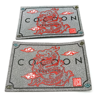 Étiquettes en cuir personnalisées avec logo 3D en relief, étiquettes en cuir PU pour vêtements, sacs, chaussures, écologiques, motif rectangulaire, découpe au laser