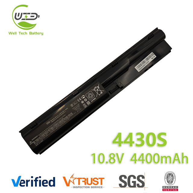 Grade A+ Laptop Battery PR06 PR09 BC06 for HP Probook 4330s 4331s 4430s 4431s 4530s 4535s 4435s 4436s 4730s 4400mAh Battery