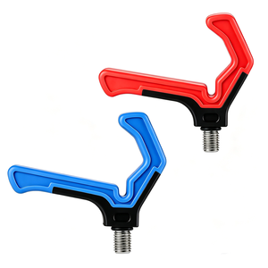 <strong>L</strong>-<strong>Shape</strong> Rod Rest Head Fishing Rod Holder Feeder <strong>Rig</strong> Head Long-cast Rod Holder Fork Accessory 3/8-inch Imperial Thread - Product Image 1