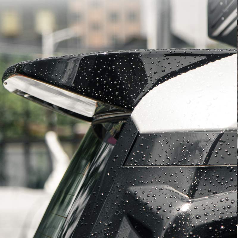 Rear Roof Wing Car Spoiler ABS Trunk Tail Wing Lip Roof Spoiler for Toyota 2024 Lc250 Accessories Prado Cargo Cover Parts