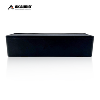 Subwoofer de aluminio ultrafino de 6x8 pulgadas, subwoofer bajo el asiento, subwoofer activo delgado para coche