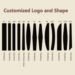 Profesyonel Salon tırnak bakımı özel özel logo Zebra <span class=keywords><strong>100</strong></span>/<span class=keywords><strong>180</strong></span> <span class=keywords><strong>Grit</strong></span> japonya tek kullanımlık tırnak törpüsü - Product Image 6