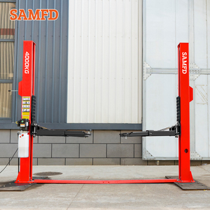 Elevador de Autos SAMFD de 2 Postes, 4000 kg, con Certificación CE, Hidráulico, de Dos Niveles para Garaje, Modelo SML-BS4000, Doble Columna - Product Image 2