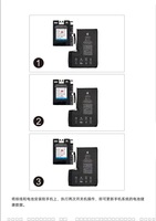 Programmeur de batterie W09 Pro V3 Testeur pop-up d'autonomie de batterie pour iPhone 11 à 15 PM Réparation sans utiliser de batterie Tag-on FPC Flex