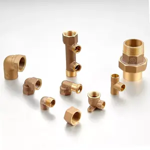 Raccords de tuyaux de différentes tailles, résistants à la Corrosion, haute pression, C83600