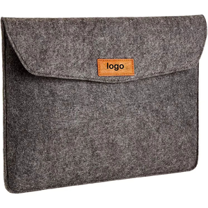 Bolsa de Fieltro para Portátil, Plegable, Duradera, Portátil, Multifuncional, de Diseño Simple y Estilo Clásico, para Uso Diario - Product Image 1