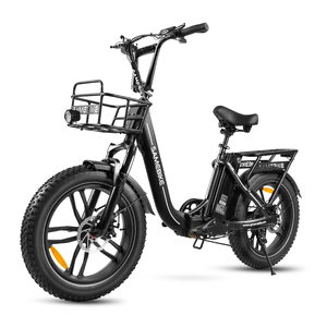 2024 SAMEBIKE OEM ODM Ebike 20 "Fat Tire 48V 13Ah 500W City Snow Bike Bicicleta eléctrica híbrida Plegable E Cycle para dama - Product Image 5