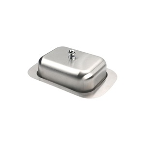 Boîte <span class=keywords><strong>à</strong></span> beurre rectangulaire en acier inoxydable avec couvercle, <span class=keywords><strong>plat</strong></span> <span class=keywords><strong>à</strong></span> <span class=keywords><strong>fromage</strong></span> et <span class=keywords><strong>à</strong></span> beurre multifonctionnel pour la cuisine <span class=keywords><strong>à</strong></span> domicile - Product Image 3