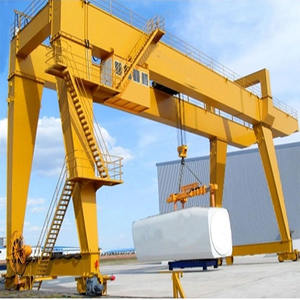 Grue extérieure résistante de portique de double poutre avec des machines de levage de moteur de noyau de chariot électrique de 100 tonnes pour l'utilisation extérieure - Product Image 2