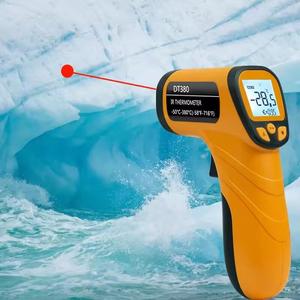 Pistola de temperatura a laser termômetro infravermelho DT-380, termômetro digital de carne <span class=keywords><strong>IR</strong></span> para cozinhar, doces, alimentos, grelha de forno de pizza - Product Image 5