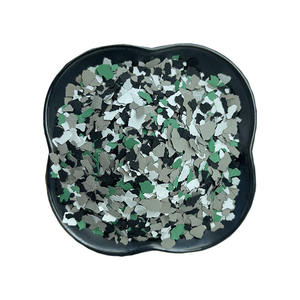 Chips de colores decorativos de <span class=keywords><strong>mica</strong></span> con efecto de mármol para pintura de suelo de garaje Copos de vinilo epoxi y revestimientos de hormigón para revestimientos de paredes - Product Image 6